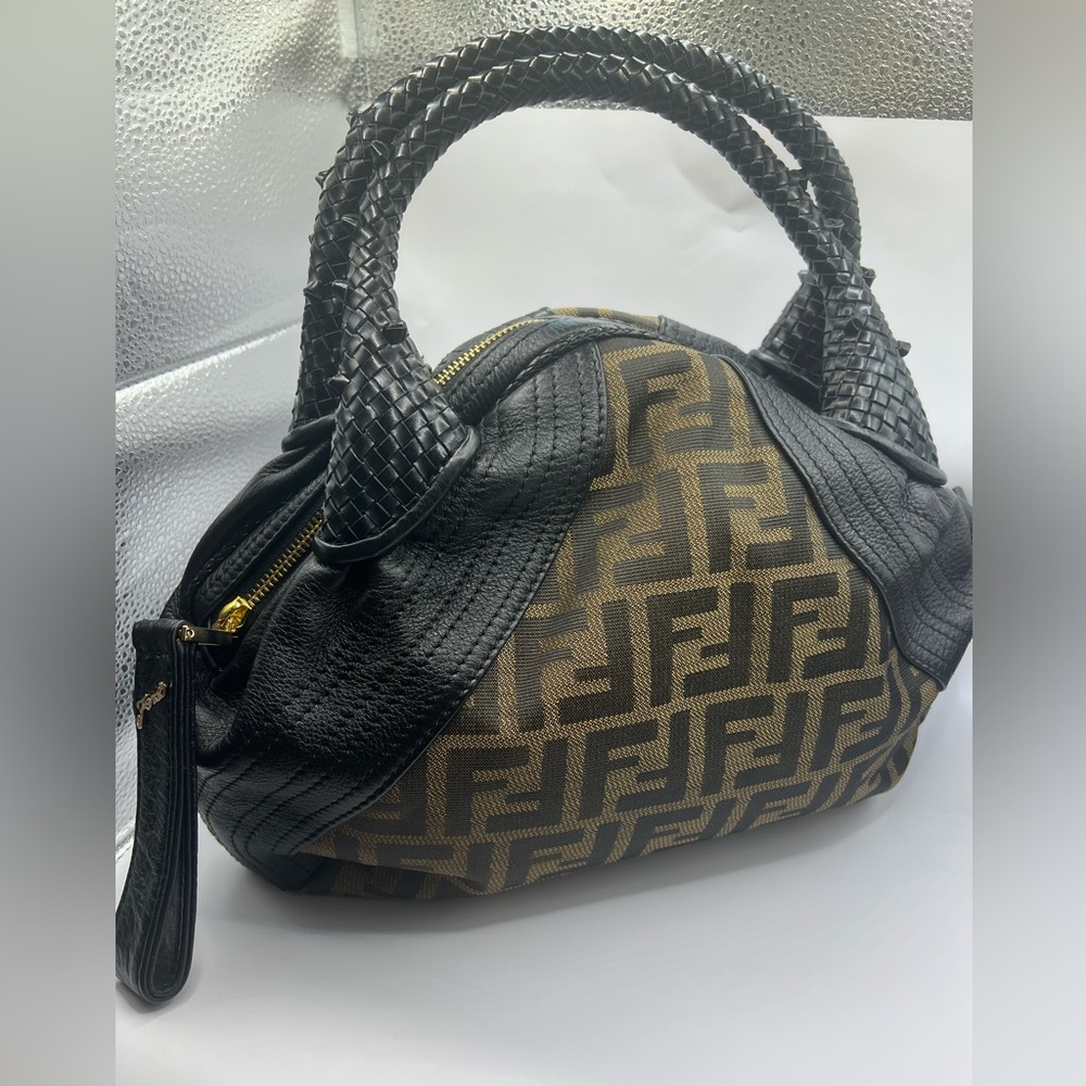 Fendi  large Zucca Spy   authentic.  NWOT